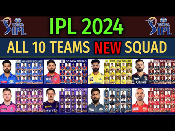 IPL 2024 Teams SQUADS