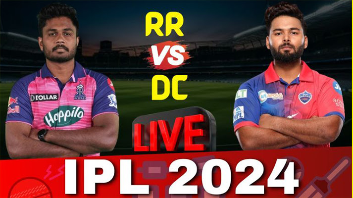 Today IPL Match RR Vs DC 2024